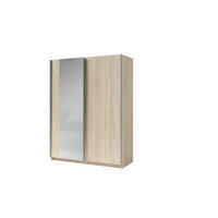 KLEIDERSCHRANK Eiche Sonoma 181/199/62 - Sonoma Eiche, Holzwerkstoff (181/199/62cm) - RAUMHIRSCH FURNITURE