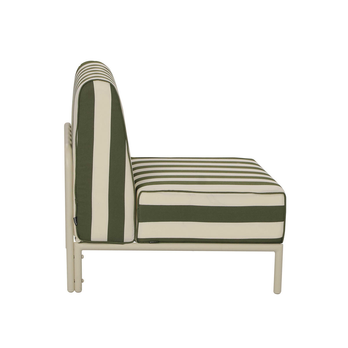 SESSEL, Kakigrün - Grün, Textil (80/78/72cm) - Oviala