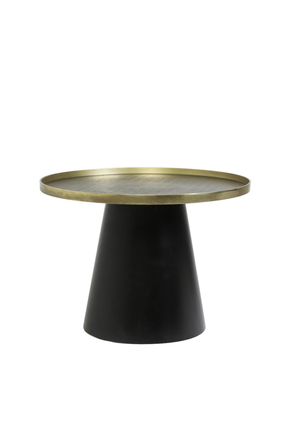 COUCHTISCH Popeta Bronze Ø60/44 cm - Bronzefarben, Metall (60/60/44cm) - Light & Living