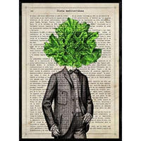 POSTER Mr. Green A4 Rahmenlos - Klar, Papier (29.7/5/21cm) - Nacnic