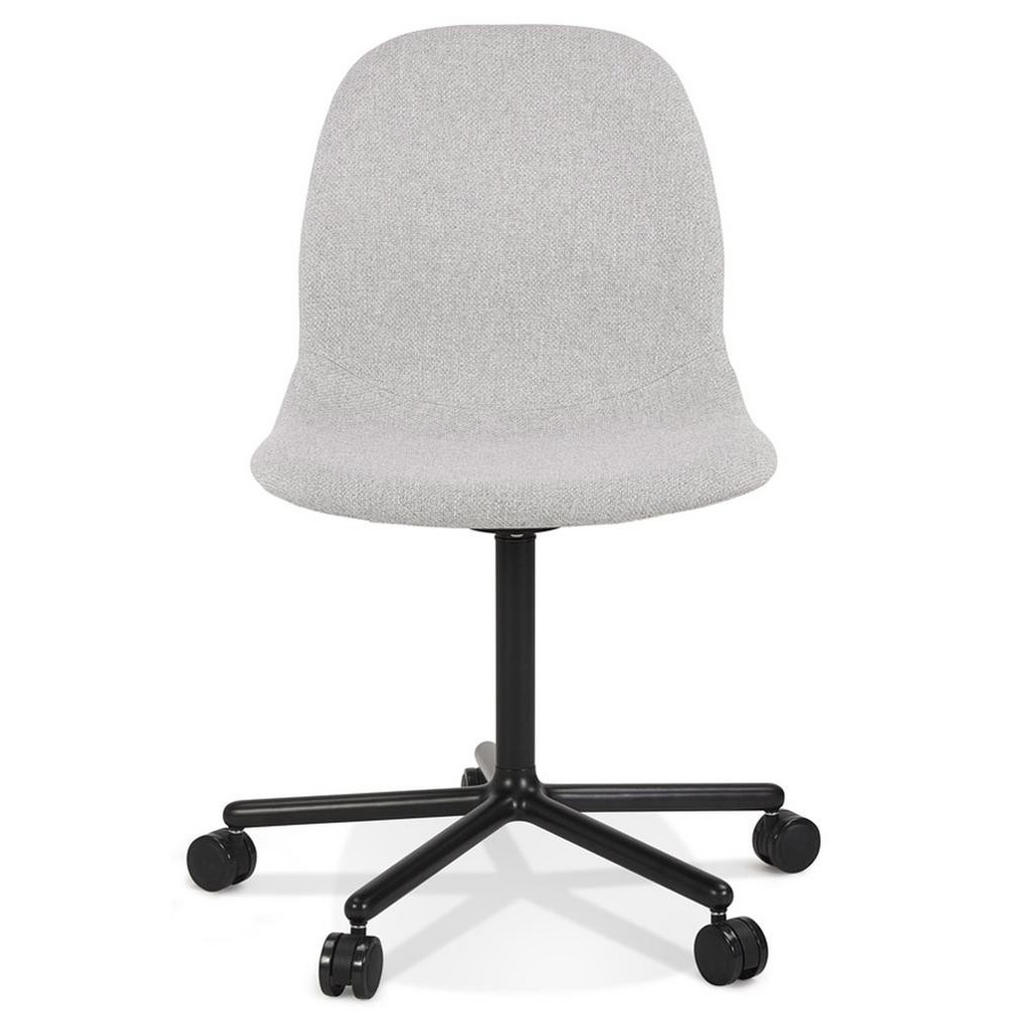 Thumbnail - Kadima Design Schreibtischstuhl, Grau, Textil, Rollen, 55x85x55 cm, Arbeitszimmer, Bürostühle, Drehstühle