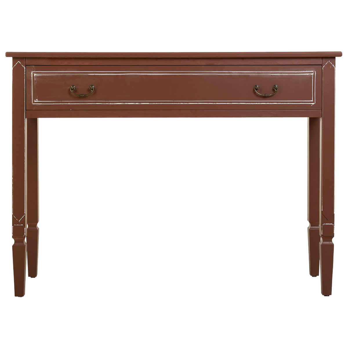 KONSOLE auz Holz braun 112x38x82 cm - Braun, Holz (38/112/82cm) - Wanderlust