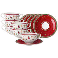 SUPPENTASSEN MIT UNTERTASSEN Toy's Delight bunt 250 ml - Multicolor, Keramik (19/8.8/19cm) - Villeroy & Boch