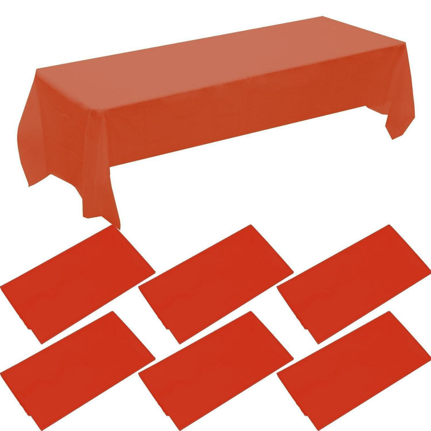 XXXLutz Tischdecke Orange 274x1.5x137 cm