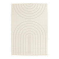 TEPPICH superweich grafisch beige - Beige, Textil (120/170cm) - AFK Living
