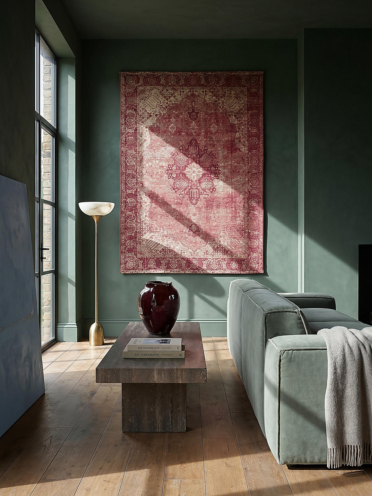 TEPPICH COQUET, im Vintage-Stil, Rosa, 120 x 170 cm - Rosa, Textil (120/170cm) - KADIMA DESIGN