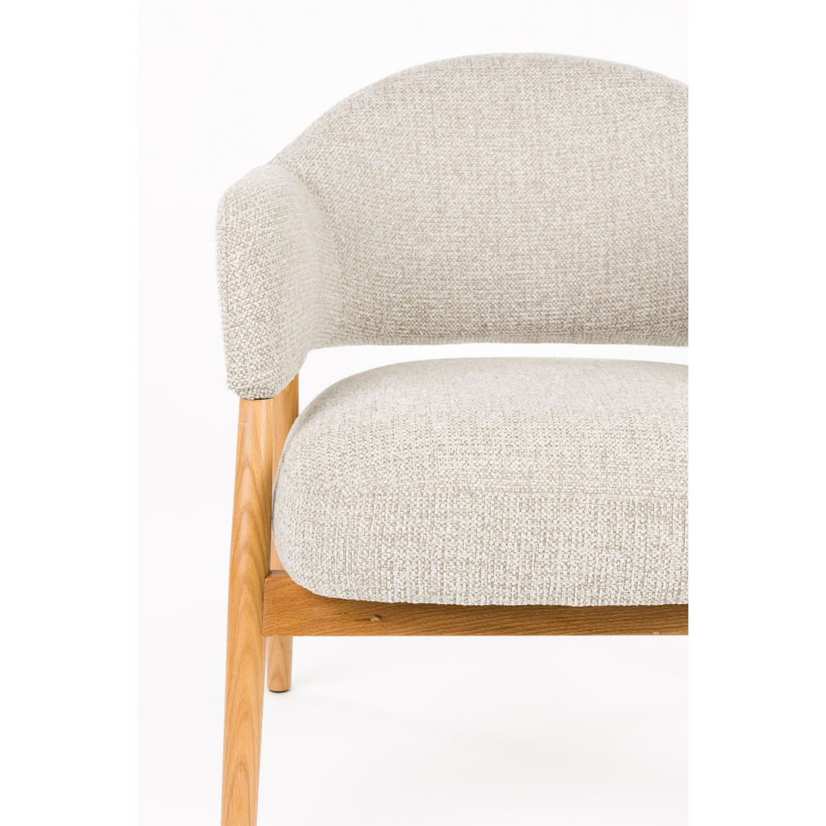SESSEL Indy Hellgrau/ Beige - Beige, Textil (64/76.5/66.5cm) - Housecraft Living