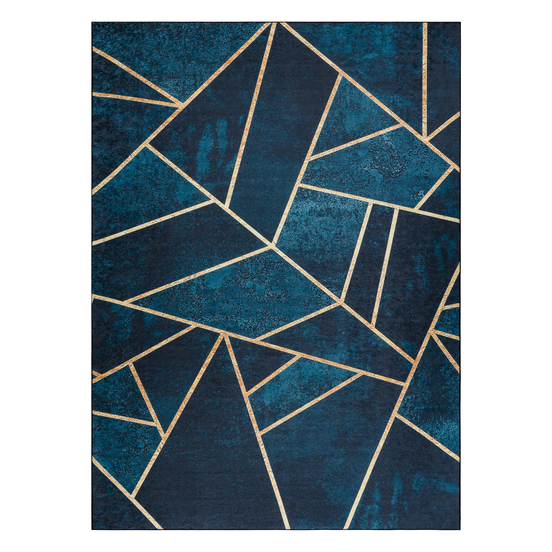 TEPPICH Andre 120/170 cm - Blau, Textil (120/170cm) - rugsX
