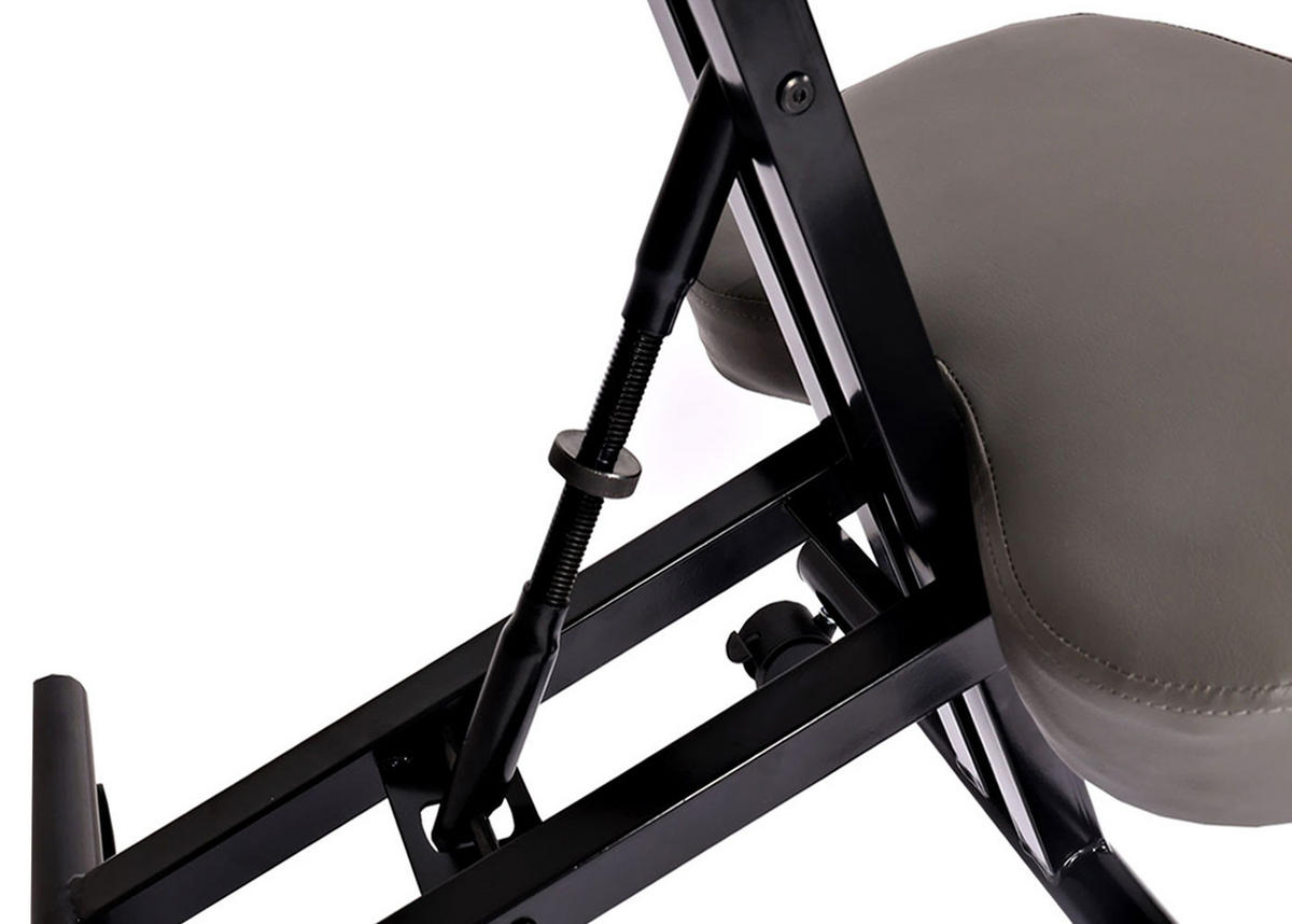 KNIESTUHL ROLLBAR Grau - Grau, Textil (50/67/67cm) - MCW