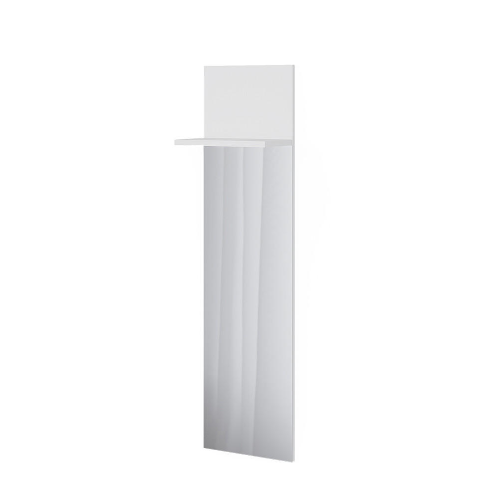 VÄGGKLÄDHÄNGARE Siri Vit 36x135 cm med spegel 135/36/21.6 cm