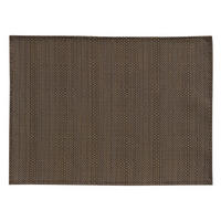 TISCHSET Canna kaffee 33 x 45 cm - Braun, Textil (33/45cm) - Winkler