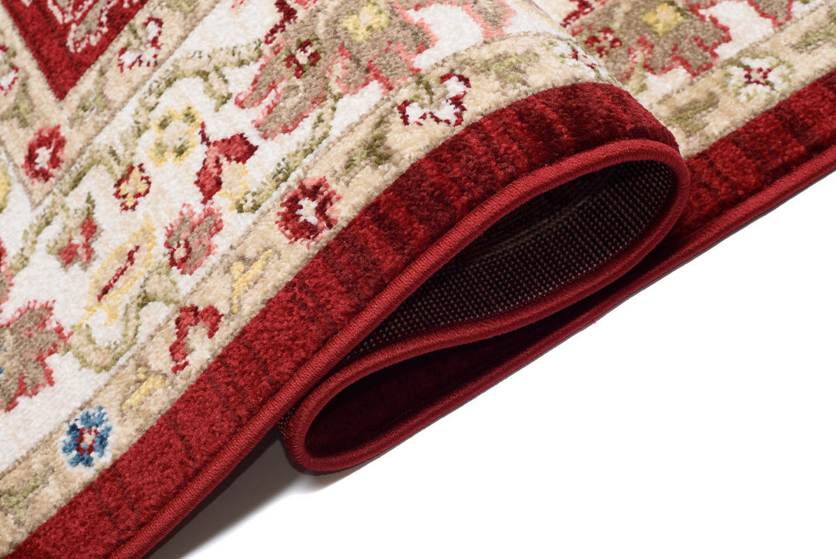 TEPPICH RIVIOLI Rot 120/170 cm - Rot, Textil (120/170cm) - Tapiso