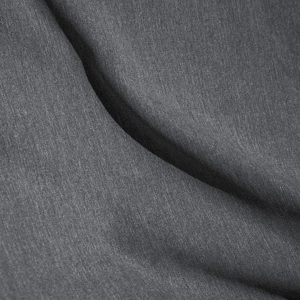 SITZSACK CLOUD - Anthrazit, Mit Hocker - Anthrazit, Kunststoff (140/40/140cm) - Home Deluxe