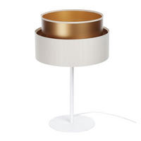 TISCHLAMPE Beige 30/45 cm - Braun, Kunststoff (30/0.7/45cm) - ONZENO