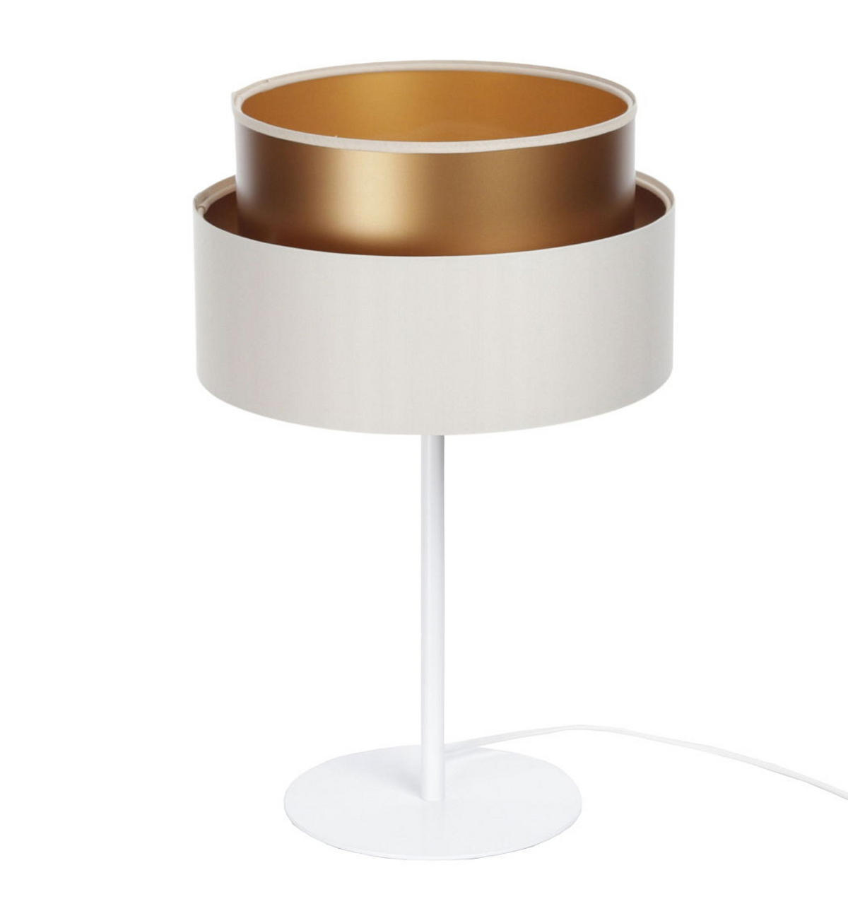 TISCHLAMPE Beige 30/45 cm - Braun, Kunststoff (30/0.7/45cm) - ONZENO