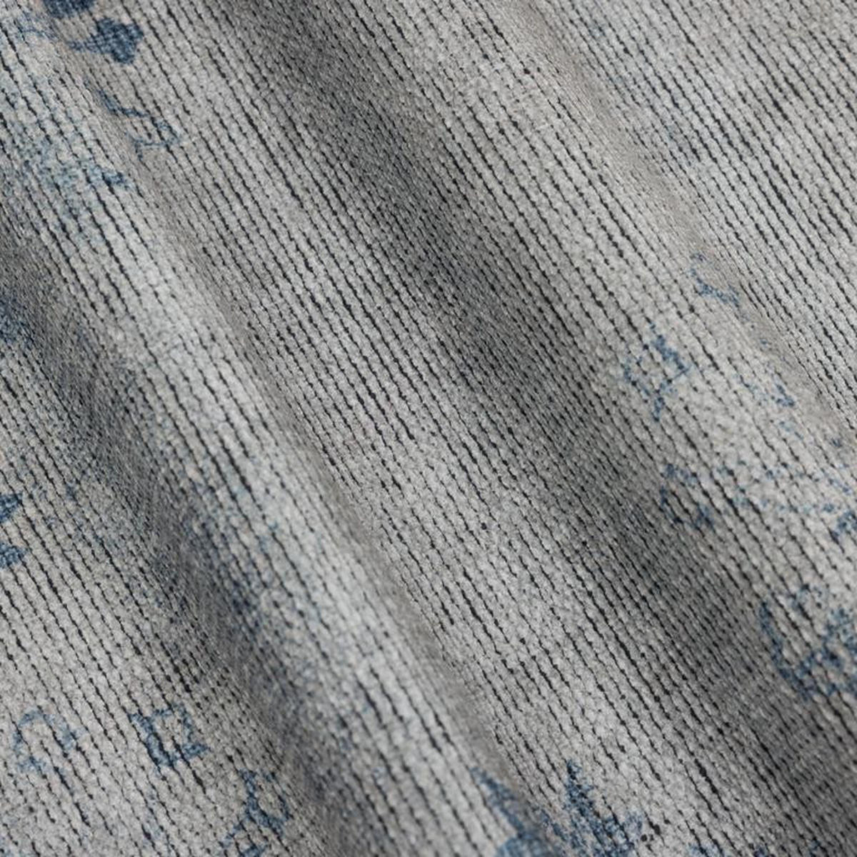 CHENILLE-TEPPICH Script Beige/Blau 200x290 cm - Multicolor, Textil (200/290cm) - Vercai Rugs