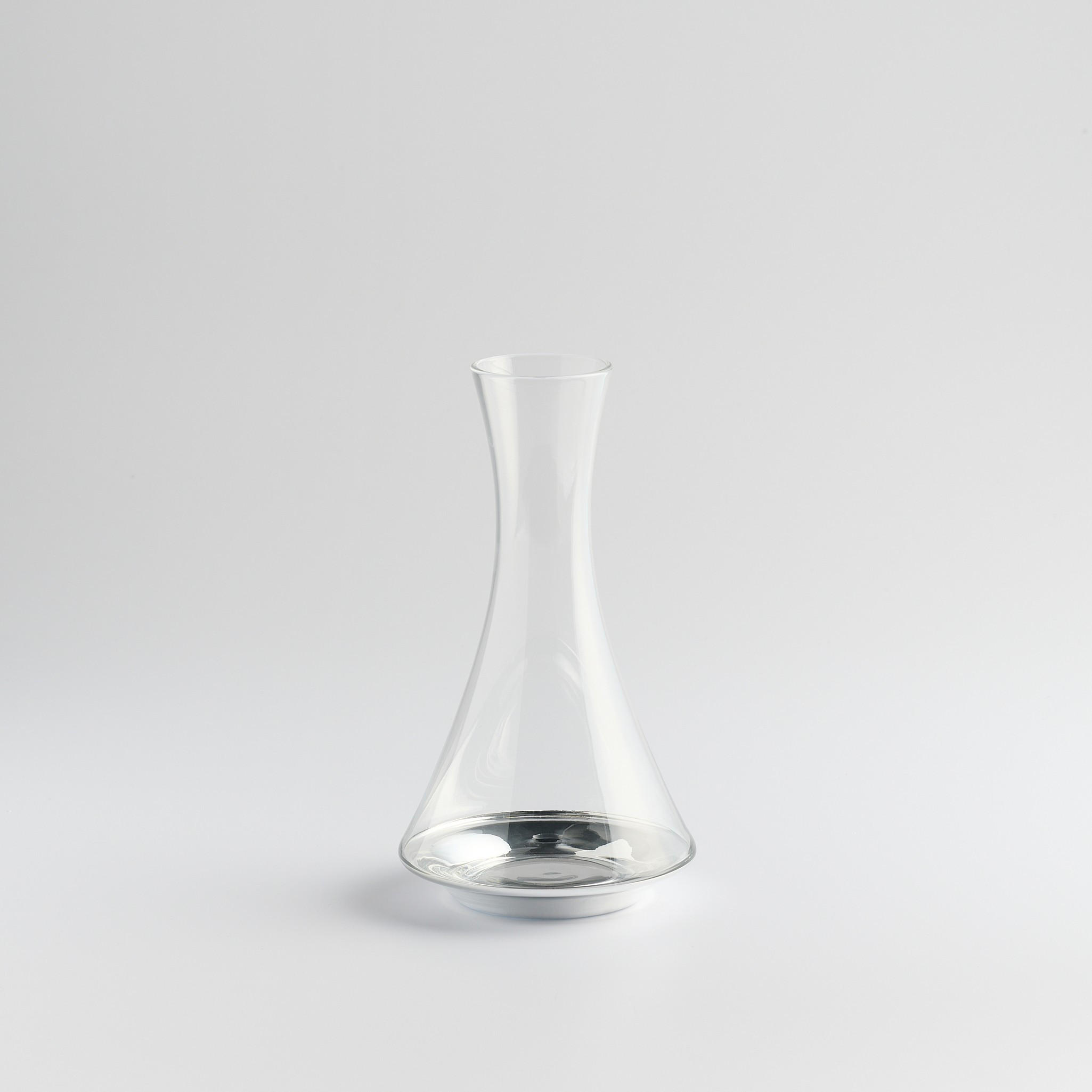 KARAFFE Helena - Silberfarben, Glas (1.3L) - home&you