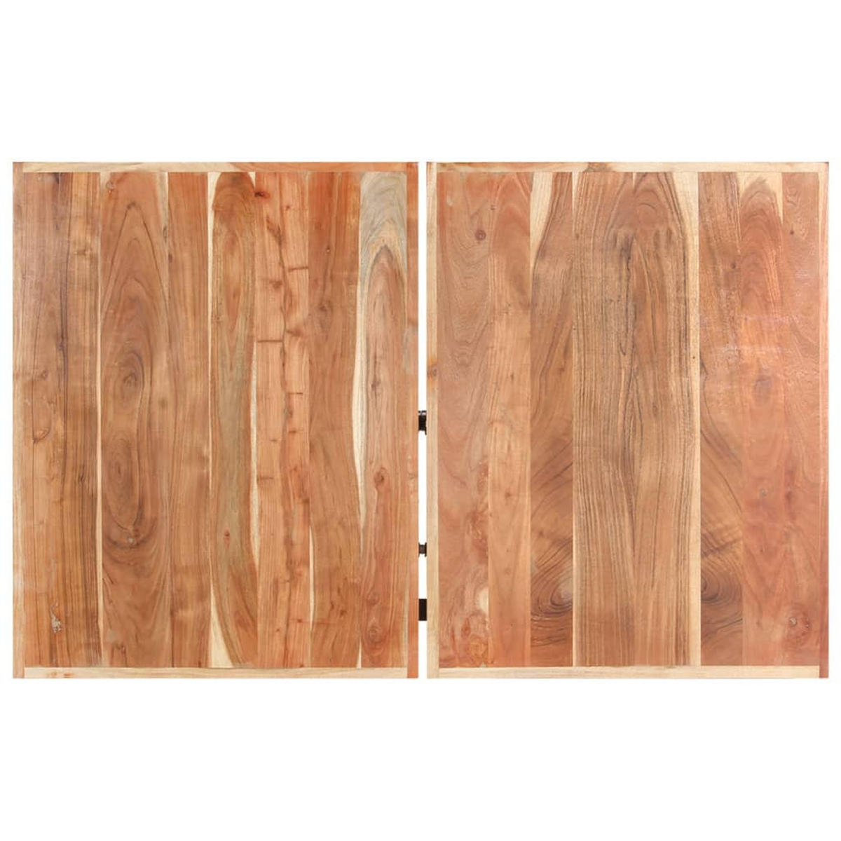 COUCHTISCH 142x90x42 cm Akazie Massivholz - Braun, Holz (142/90/42cm) - furnicato