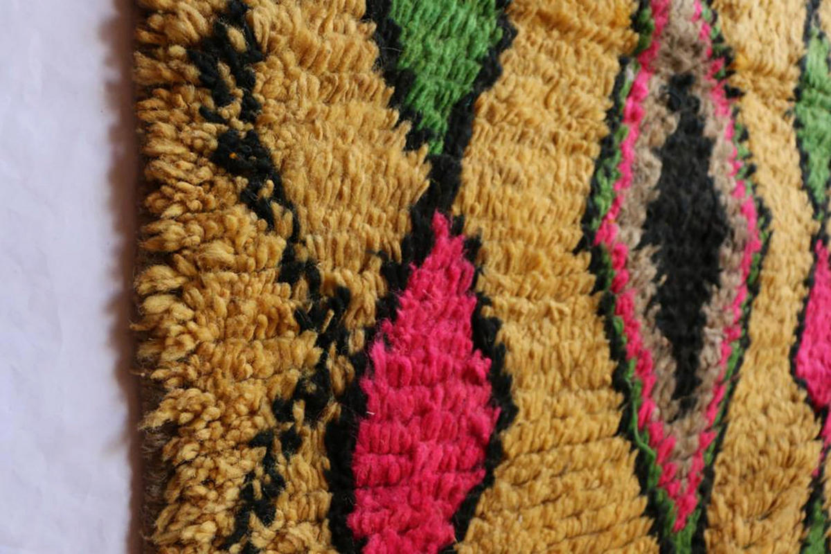 BERBERTEPPICH aus reiner Wolle 76x 339 cm - Multicolor, Naturmaterialien (76/339cm) - AFK Living