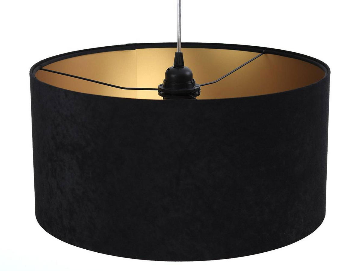HÄNGELEUCHTE Gold 50/25 cm - Goldfarben/Schwarz, Kunststoff (50/0.8/25cm) - ONZENO