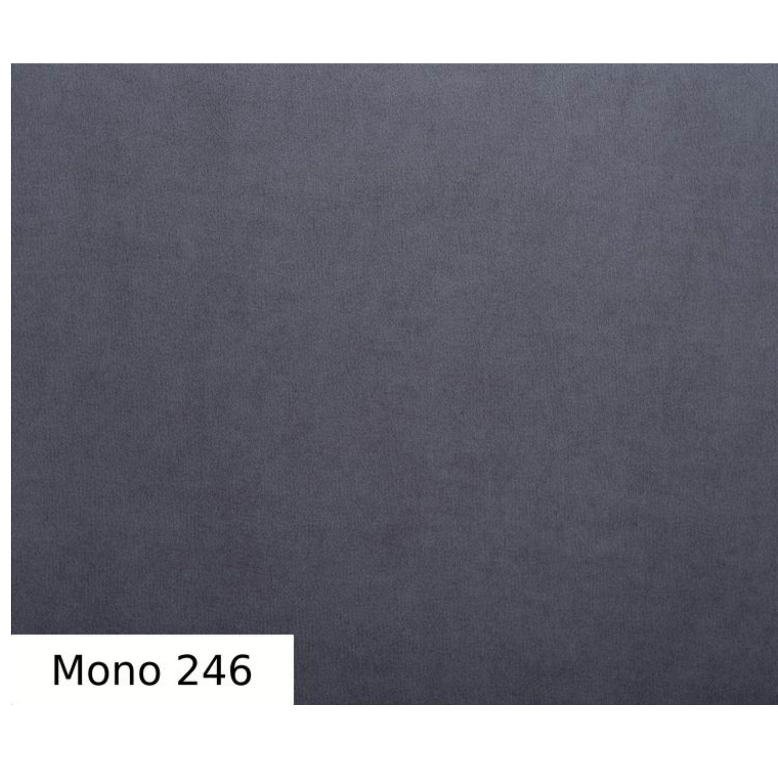 SCHLAFSOFA DIANA Schaumstoff und Holz Breite 230 cm - Dunkelgrau, Holz (230/90/95cm) - Robin