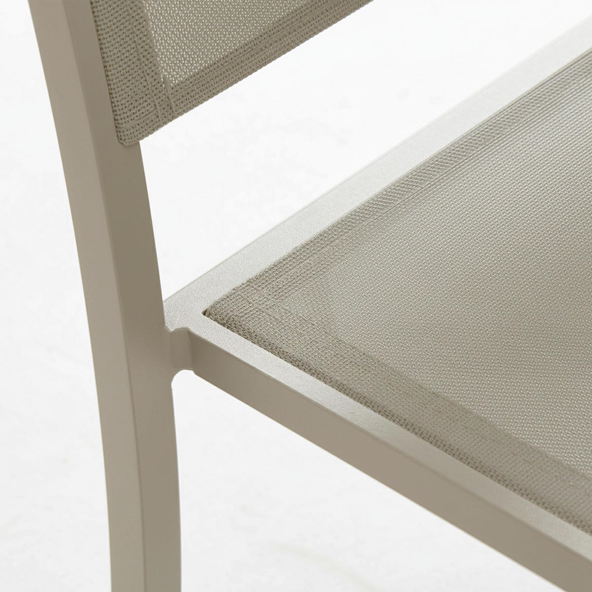 STUHL 2-tlg., Beige - Beige, Metall (48/87/60cm) - Oviala