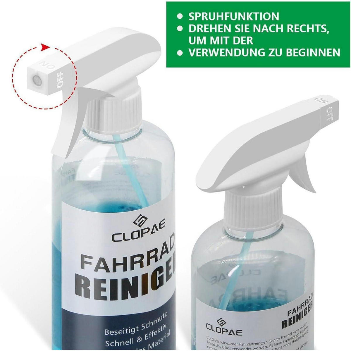 FAHRRAD Reinigungsset 7-teilig - Multicolor, Kunststoff (24/23/26cm)