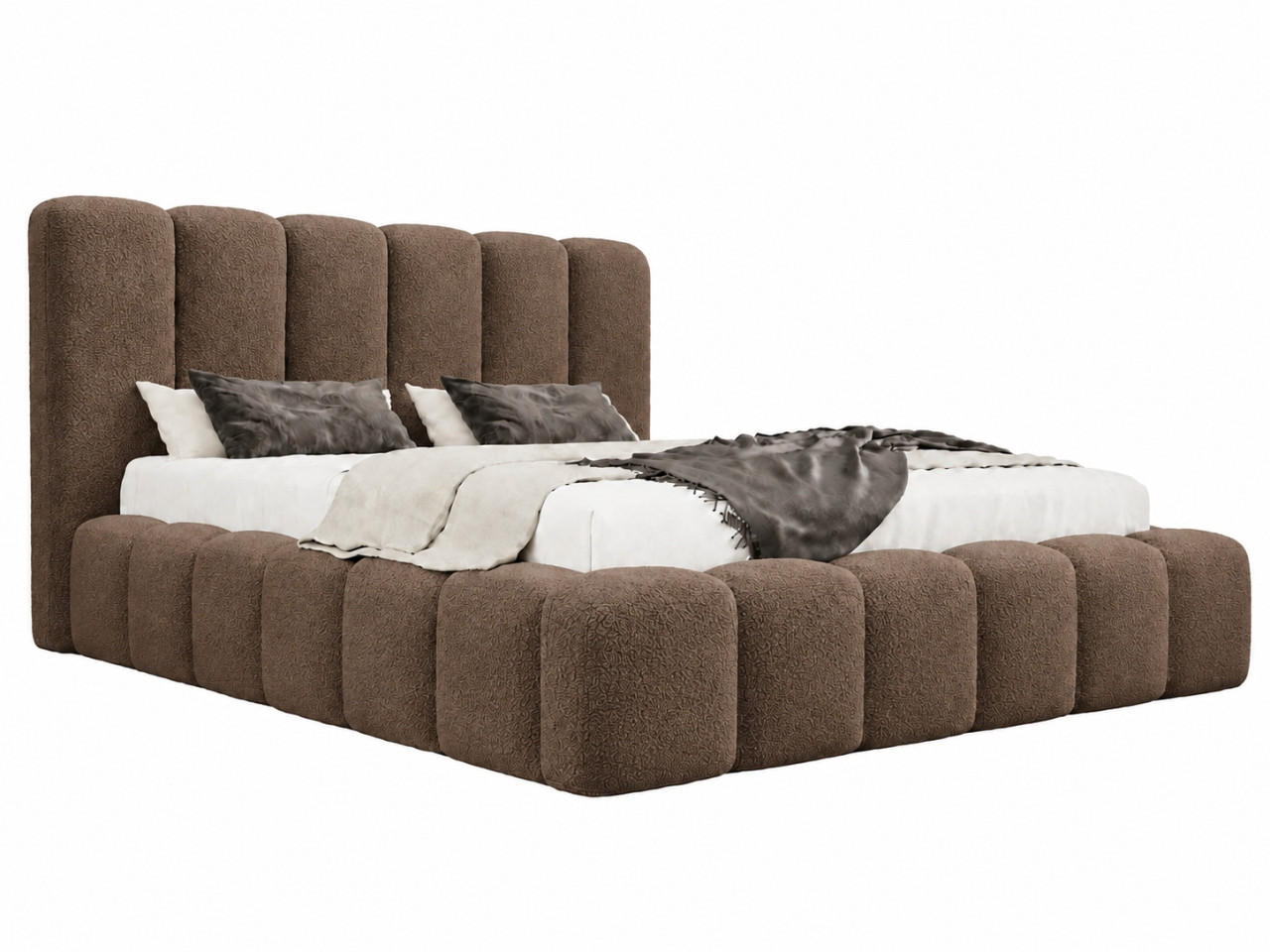 Emlar Home Polsterbett Braun 120x200 cm