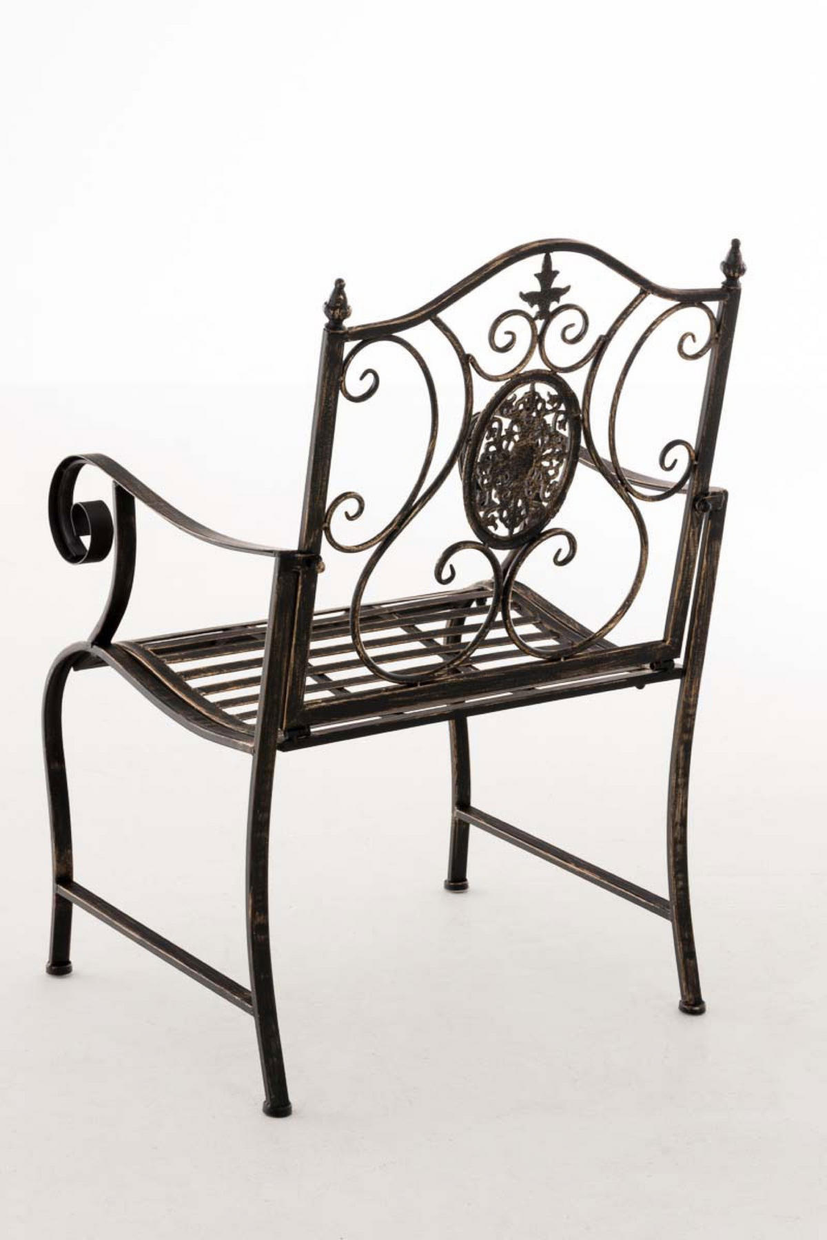 STUHL Pamela bronze - Braun, Metall (62/94/53cm) - TPFGarden