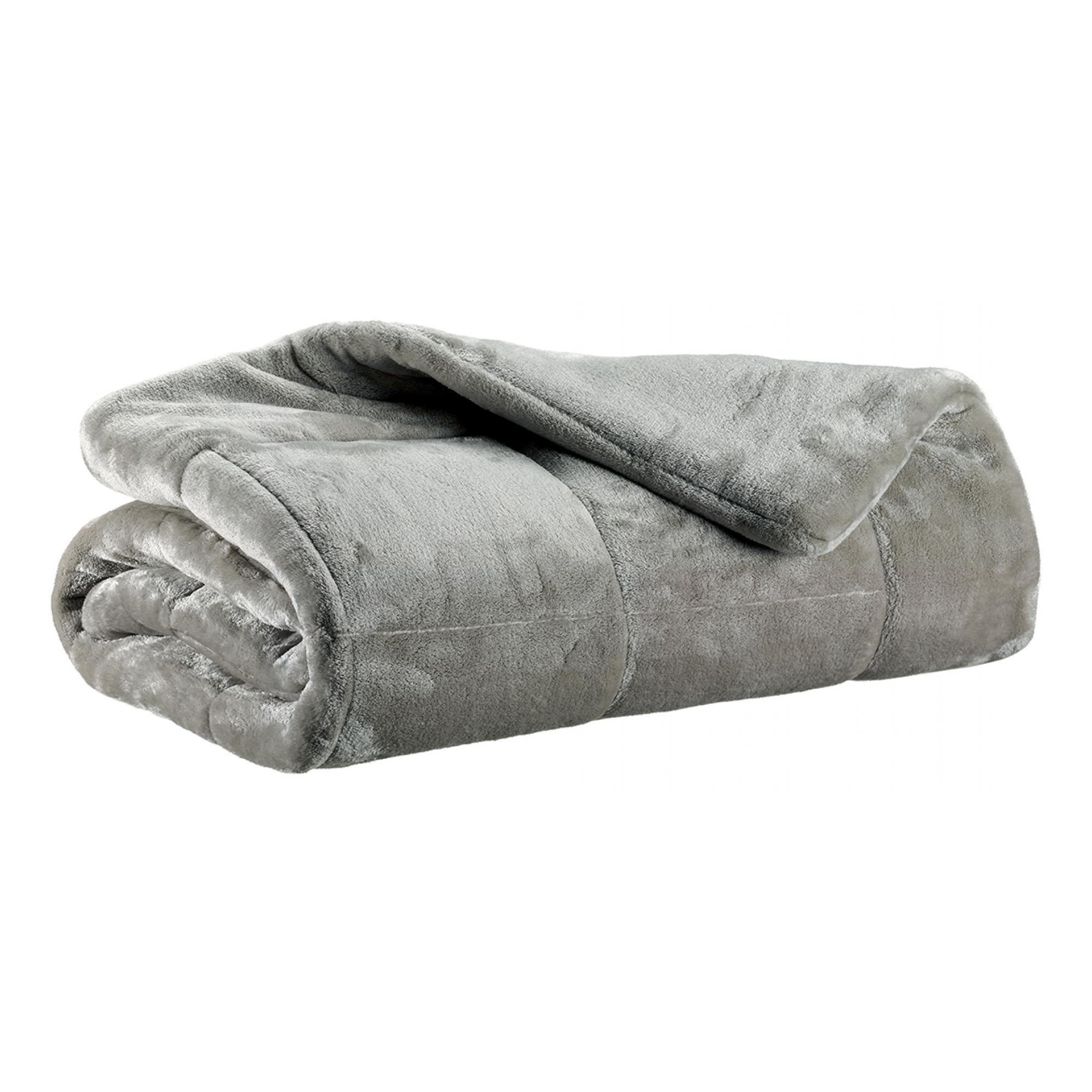 BETTÜBERWURF Betender perlweiß 225 x 260 cm - Hellgrau, Textil (225/260cm) - Vivaraise