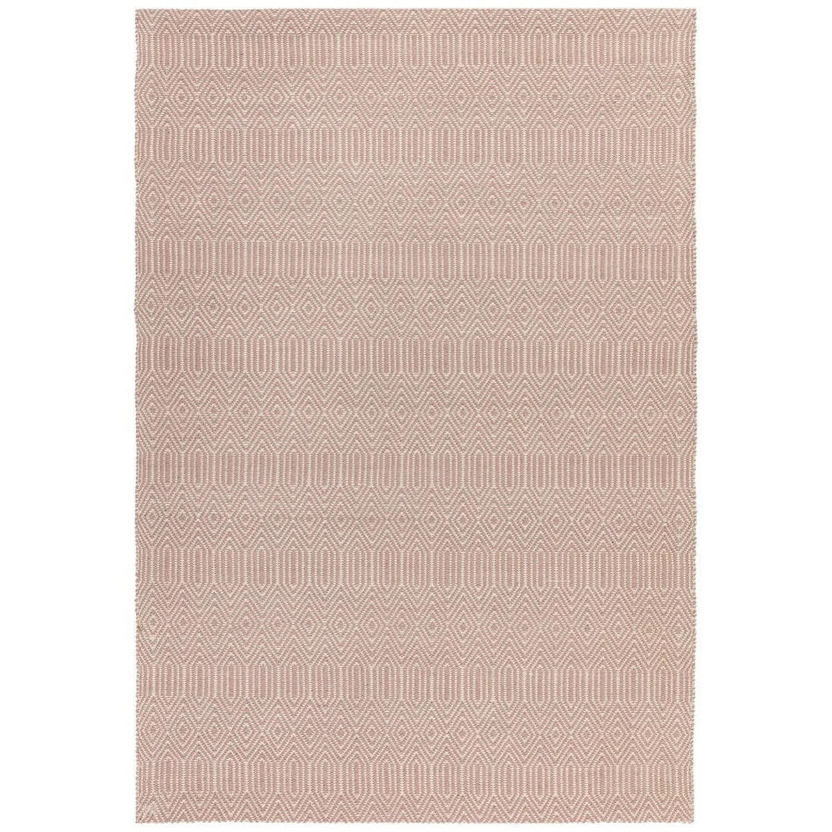 TEPPICH handgewebt Berber Wolle & Baumwolle SILWAN Rosa 120 x 170 cm - Pink, Naturmaterialien (120/170cm) - Novatrend