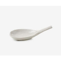 AMUSE GUEULE LOEFFEL / ABLAGE-LOEFFEL YLI 9 CM Alabaster Weiss - Weiß, Keramik (6/4.5/9cm) - Revol Porcelaine France