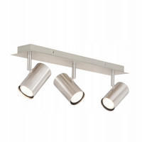 STRAHLER Ingrid 3-flammig 47/6/17 cm - Silberfarben, Metall (47/6/17cm) - Nettlife