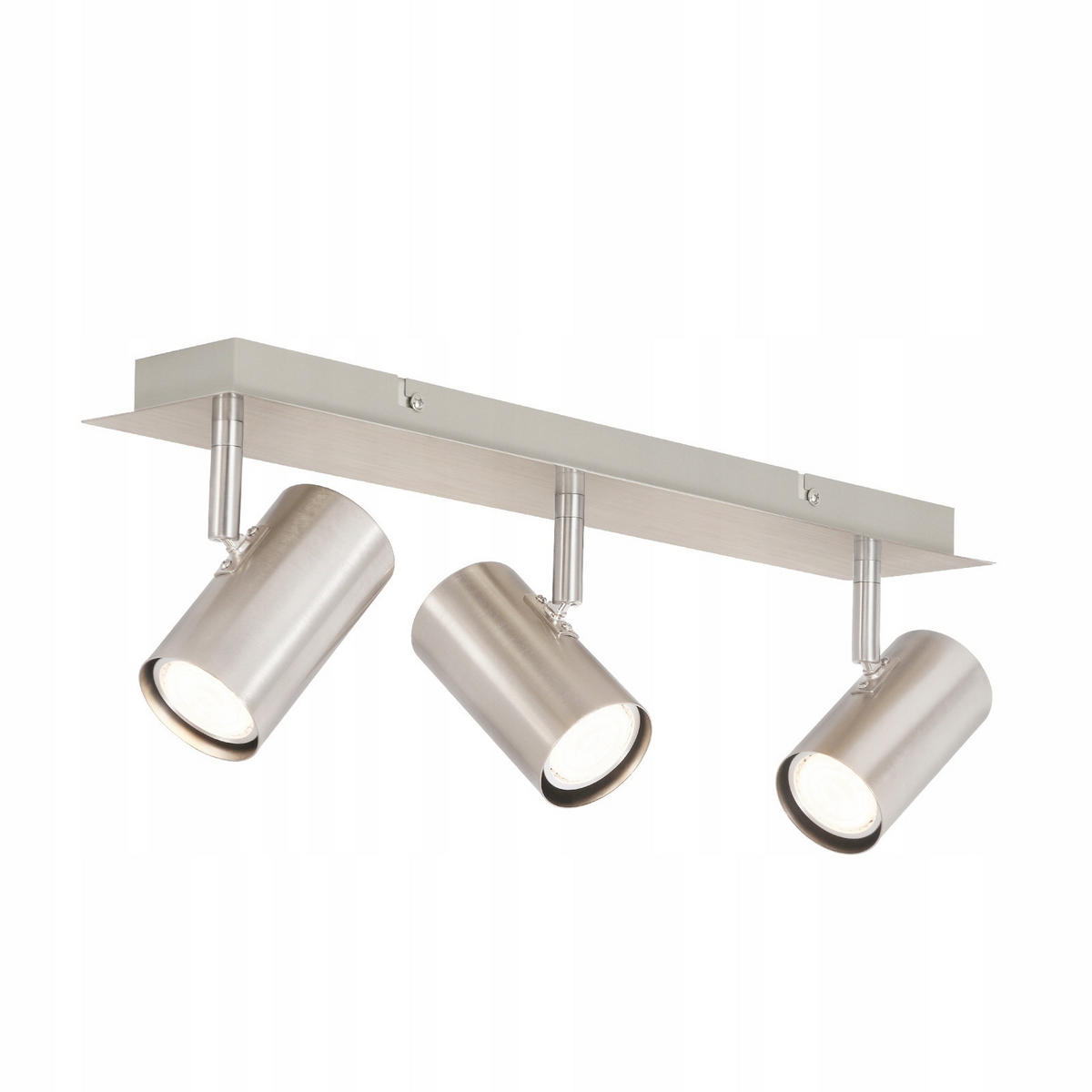 STRAHLER Ingrid 3-flammig 47/6/17 cm - Silberfarben, Metall (47/6/17cm) - Nettlife