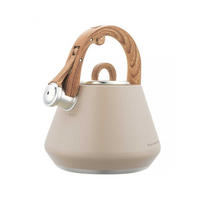 WASSERKESSEL Beige 21.5/20/24 cm KB7950 - Beige, Metall (21.5cm) - Klausberg 