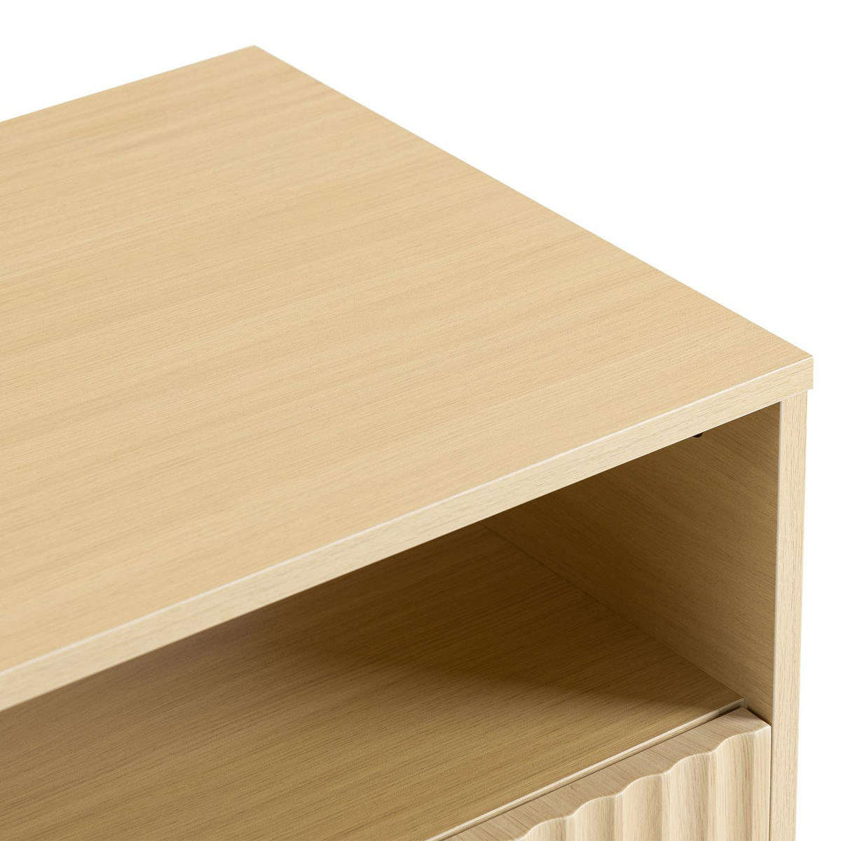 NACHTTISCH MERVAL Eiche - Eichefarben, Holzwerkstoff (50/60/40cm) - IDIMEX