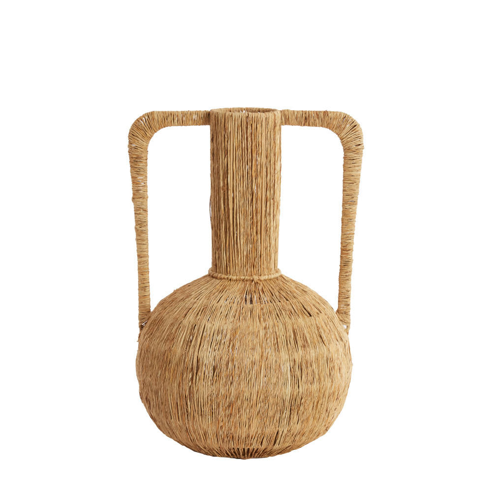 VASE Blenza - Braun - 30/30/46 cm - Braun, Textil (46cm) - Light & Living