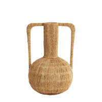 VASE Blenza - Braun - 30/30/46 cm - Braun, Textil (46cm) - Light & Living