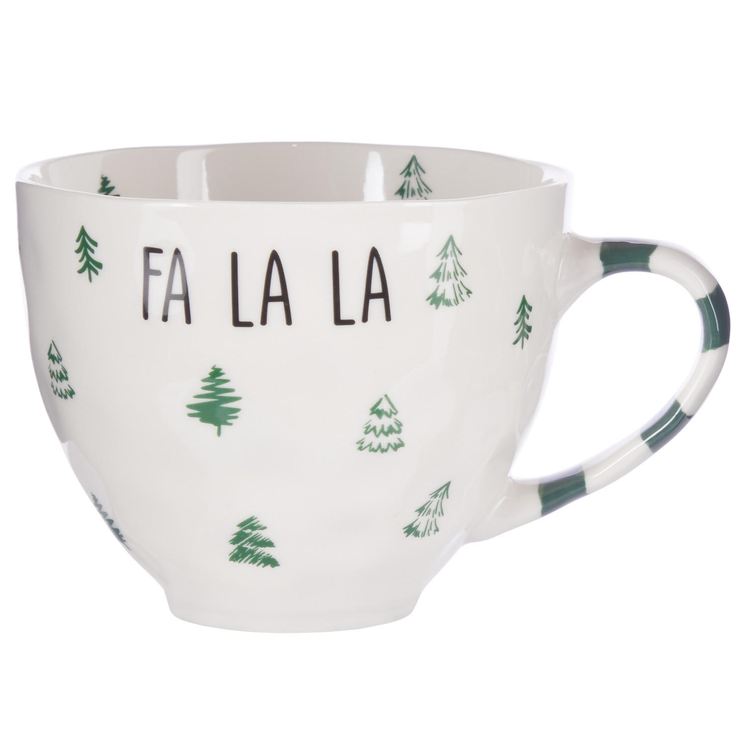 TASSE Joyful Days Falala - Weiß, Keramik (0.44L) - Butlers