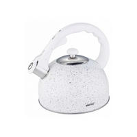 WASSERKESSEL Weiß 22/22/22 cm KH1407 - Weiß, Metall (22cm) - Kinghoff 