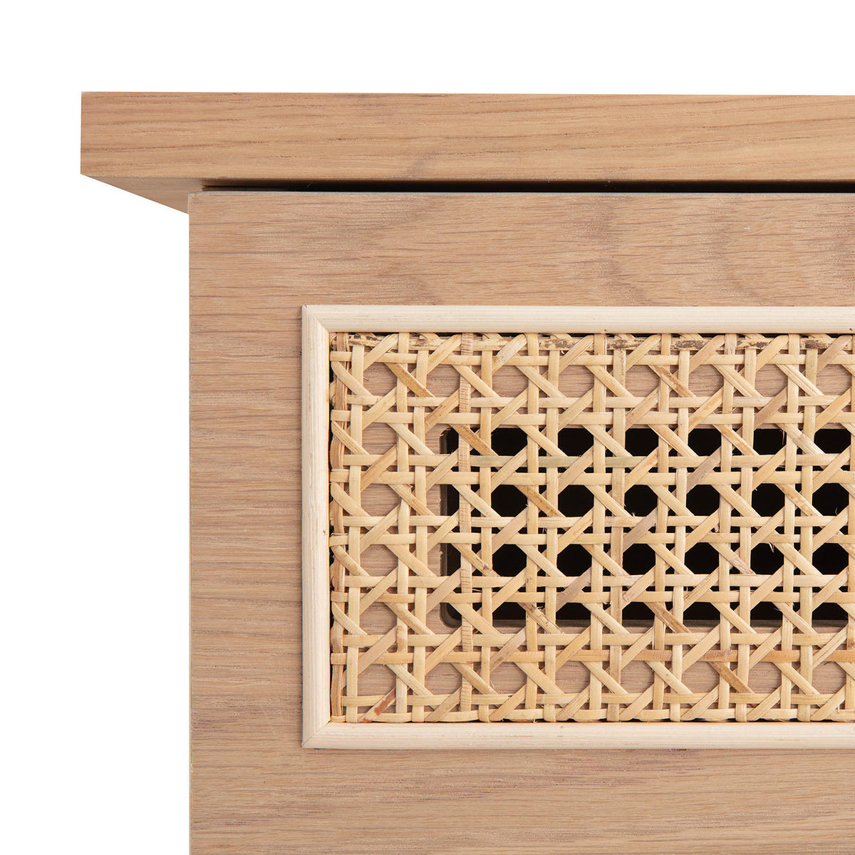 SCHREIBTISCH - Braun, Naturmaterialien/Holz (50/90/76cm) - home24