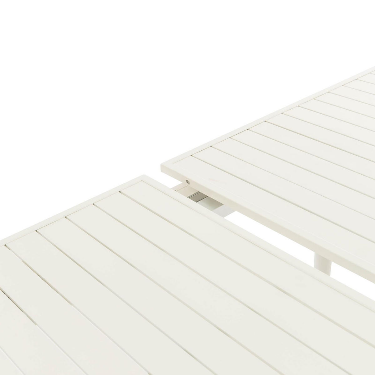 GARTENTISCH SUNNY weiß - Weiß, Metall (90/180/77cm) - IDIMEX