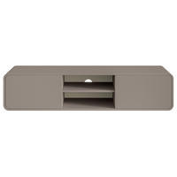 TV-HÄNGEBOARD Oro Dunkelbeige mit 2 Schubladen 154 cm - Beige, Holzwerkstoff (154/32.4/40cm) - Selsey
