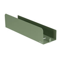 DUSCHREGAL Lizan 8,5/30,5/8 cm - Grün, Metall (30.5/8/8.5cm) - Wenko