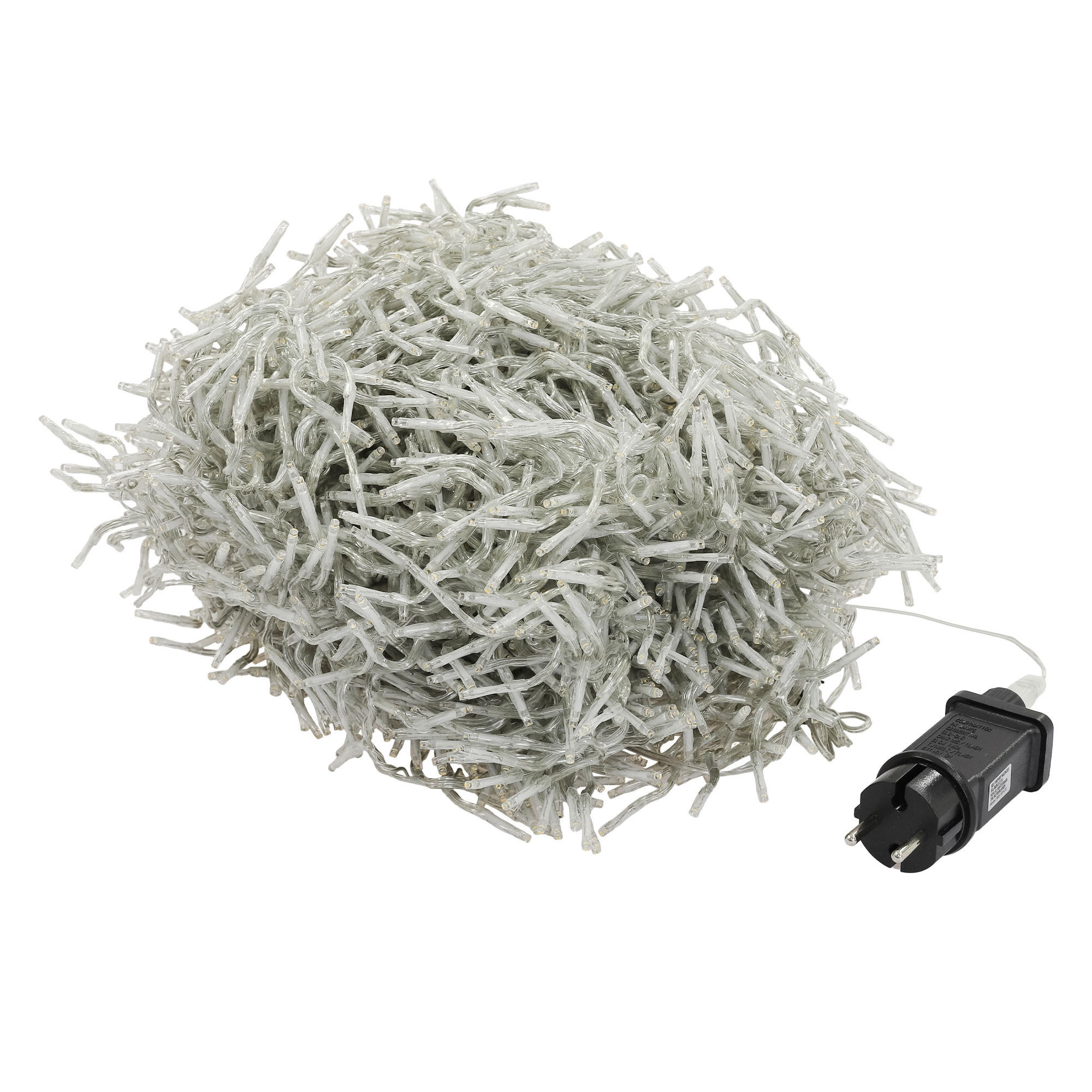 LED LICHTERKETTE 22m Warmweiß - Weiß, Kunststoff (2500cm) - ECD-Germany