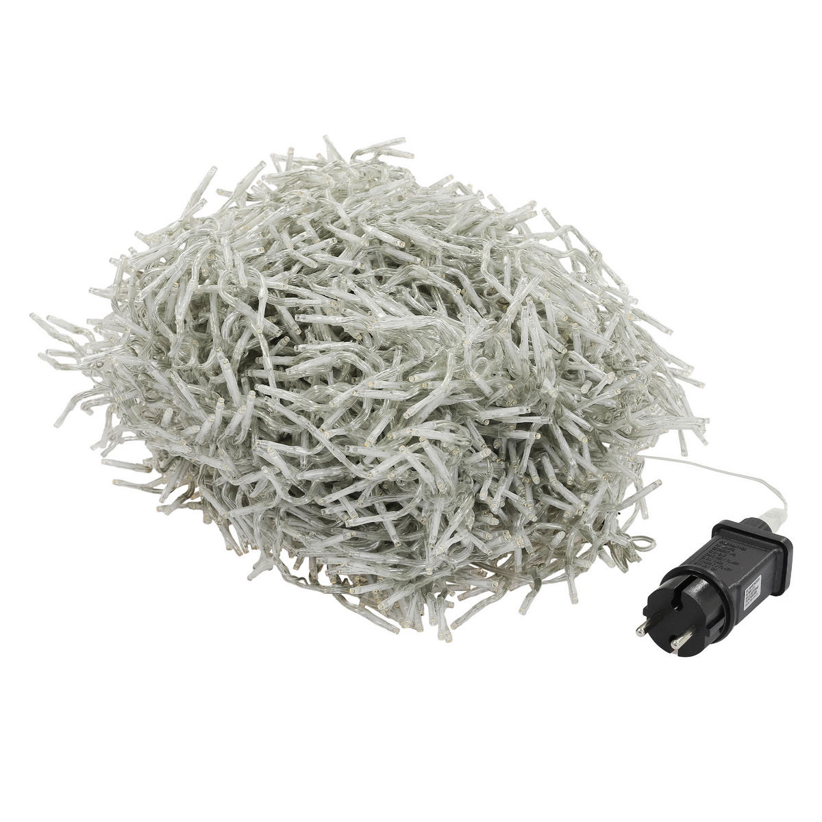 LED LICHTERKETTE 22m Warmweiß - Weiß, Kunststoff (2500cm) - ECD-Germany