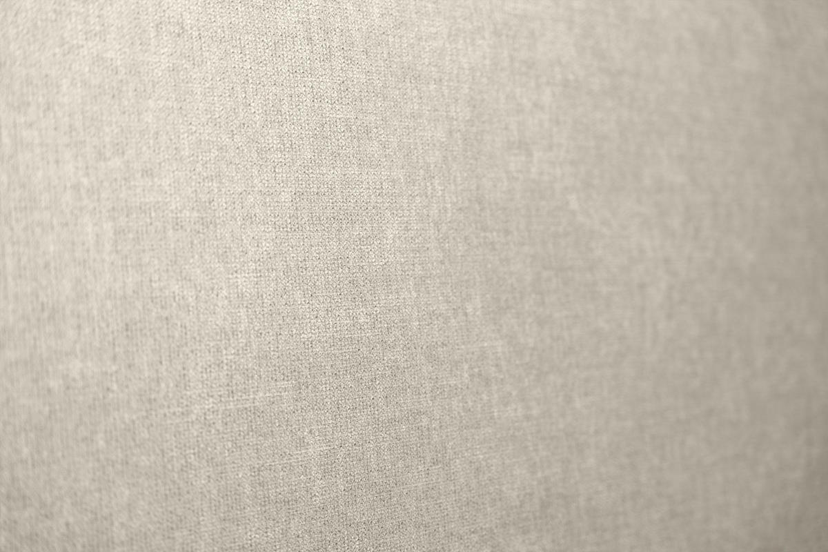 KOPFTEIL gepolstertes – hellbeiger Stoff - 140 cm - Beige, Holz (140/120/10cm) - Sommeil de Plomb