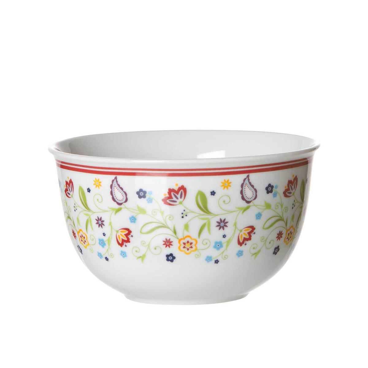 FRÜHSTÜCKSSERVICE Shanti bunt 10er Set - Multicolor, Keramik (1/1/1cm) - Ritzenhoff Breker