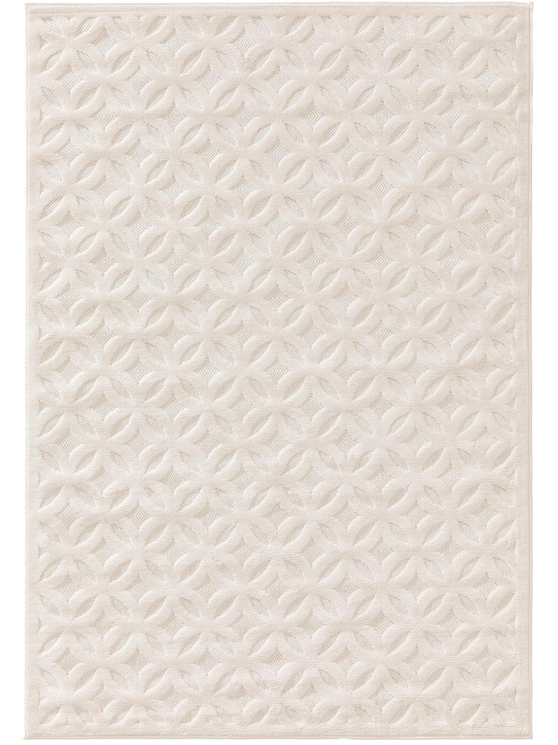 benuta Outdoorteppich Creme 200x290 cm