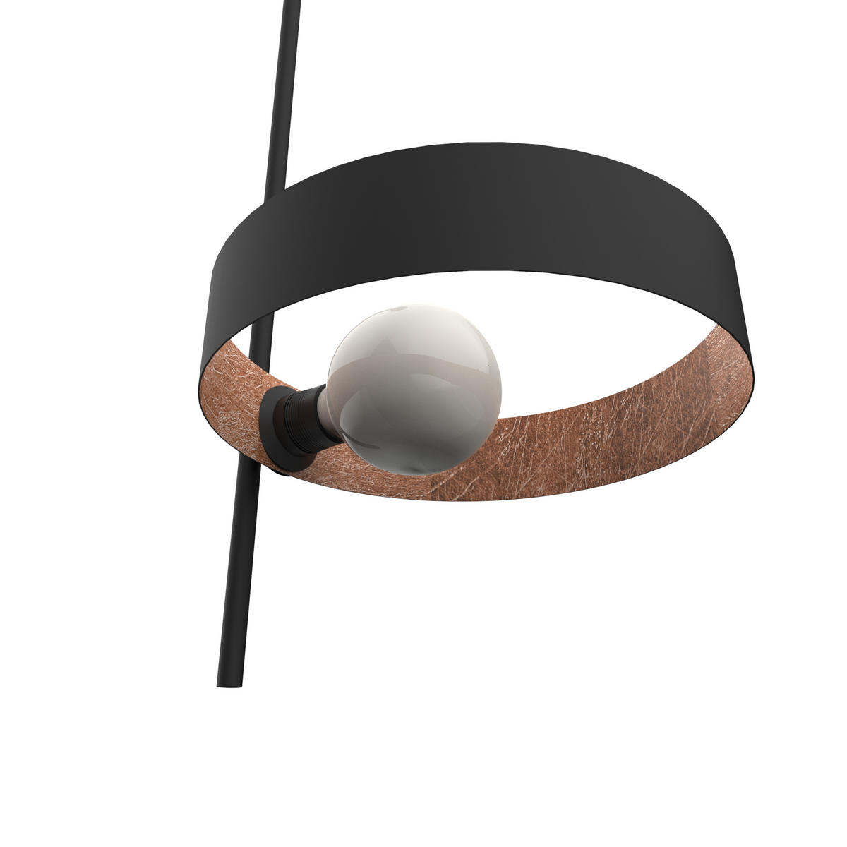 DECKENLEUCHTE - Kupferfarben, Metall (30/30/80cm) - Lumicom